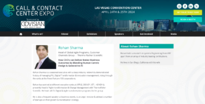 Rohan-Sharma-Call-and-Contact-Center-Expo-USA