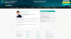 Rohan Sharma, Advisory Board Member and AI Expert, sharing insights at a tech conference.