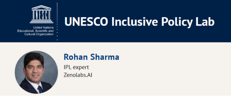 Rohan Sharma, global inclusive policy expert, mentor, and thought leader at UNESCO's Inclusive Policy Lab and Zenolabs.AI, contributing to diversity and social impact in policy development.